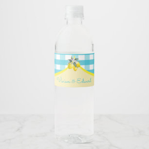 Rótulo Para Garrafa D'água Limão Luscioso