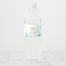 Rótulo Para Garrafa D'água Parabéns maravilhosamente