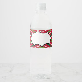 Rótulo Para Garrafa D'água Rótulo da Garrafa de Água, de distribuição vermelh