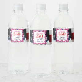 Rótulo Para Garrafa D'água We The Silly Geese 250th Funny Celebration