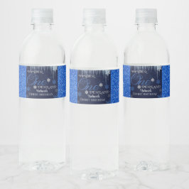 Rótulo Para Garrafa D'água Winter ONEderland Personalizado
