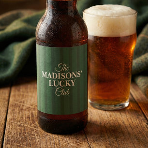 RÓTULO PARA GARRAFA DE CERVEJA 