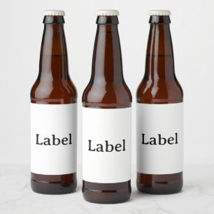 RÓTULO PARA GARRAFA DE CERVEJA