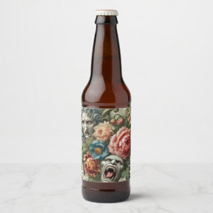 Rótulo Para Garrafa De Cerveja A Bruxa & o Uivo – Vitoriano Gótico