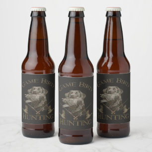 Rótulo Para Garrafa De Cerveja A caça derradeira aos patos