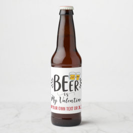 Rótulo Para Garrafa De Cerveja A Cerveja PERSONALIZADA É O Meu Namorados Engraçad