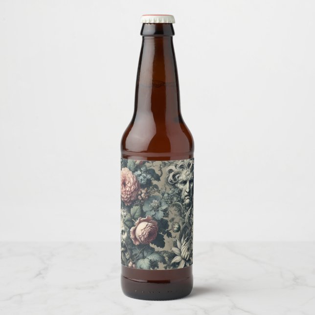 Rótulo Para Garrafa De Cerveja A Purga Pálida - Vitoriano Gótico (Frente)