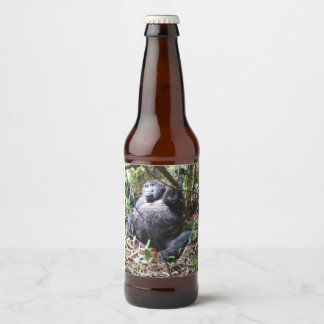 Rótulo Para Garrafa De Cerveja África - Gorila 3