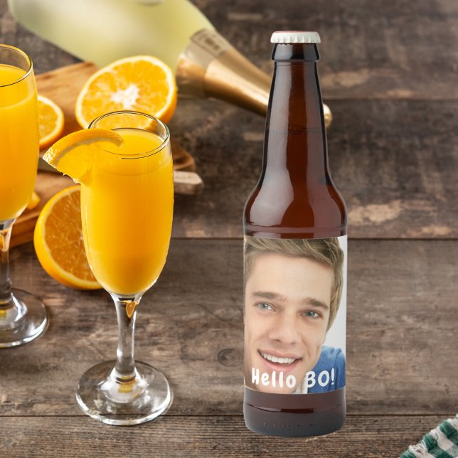 Rótulo Para Garrafa De Cerveja Alô de aniversário de 30 anos, 30 homens caras (Criador carregado)