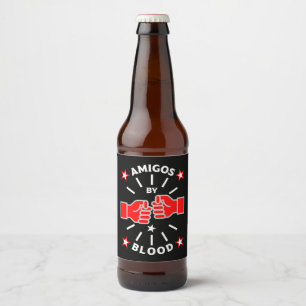Rótulo Para Garrafa De Cerveja Amigos da Melhor Amigos