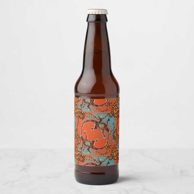 RÓTULO PARA GARRAFA DE CERVEJA ARTE AUSTRÁLIA          (Frente)