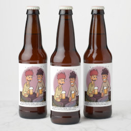 Rótulo Para Garrafa De Cerveja Beer Buddies