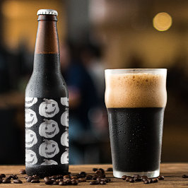 Rótulo Para Garrafa De Cerveja Beer de Halloween de Bomba Spooky | Jack-O'-Lanter