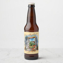 Rótulo Para Garrafa De Cerveja Bjelovar