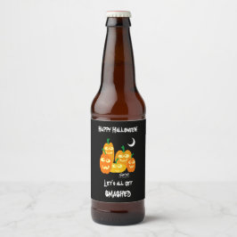 Rótulo Para Garrafa De Cerveja Bombeiros do Bebado do Dia de as Bruxas engraçado