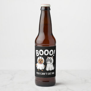 Rótulo Para Garrafa De Cerveja Buu Você Não Pode Me Comer Cachorros E Gatos Funny