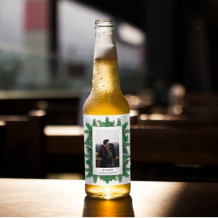 Rótulo Para Garrafa De Cerveja Casamento de Fotografias das Sucursais da Árvore d