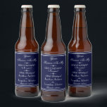 Rótulo Para Garrafa De Cerveja Casamento Será Minha Proposta Legal Padrinho de ca<br><div class="desc">O Casamento Será O Meu Padrinho de casamento, Marinho De Roteiro Legal, Rótulo De Garrafa De Cerveja Azul E Branca. Proposta personalizada com os nomes do noivo e do noivo e a data do casamento. Clique em personalizar este modelo para personalizá-lo com os nomes noivo e noivo e a data...</div>