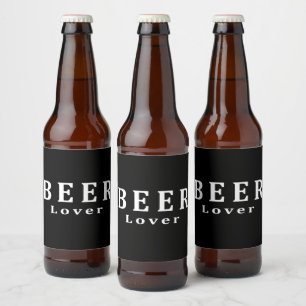 Rótulo Para Garrafa De Cerveja Cerveja, amante da cerveja