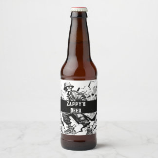 Rótulo Para Garrafa De Cerveja Cerveja do Zappy