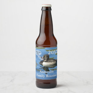 Rótulo Para Garrafa De Cerveja Chamando o Relógio da Sindicato da Família de Pa