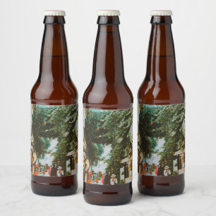 Rótulo Para Garrafa De Cerveja Cidade histórica de Marbella