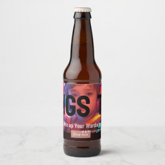 Rótulo Para Garrafa De Cerveja Coleção de Canal de TV Mnat 1 Frasco