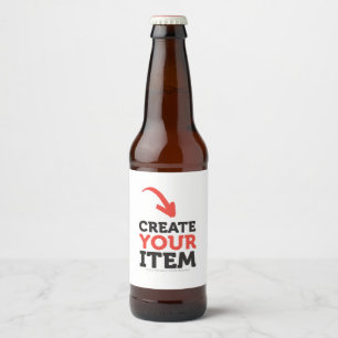 Rótulo Para Garrafa De Cerveja CRIE-SEU PRÓPRIO DIY Faça upload personalizado do 