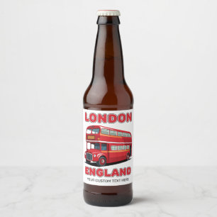 Rótulo Para Garrafa De Cerveja Custom Text London Inglaterra