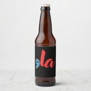 Rótulo Para Garrafa De Cerveja Dama do Gato de Coma La 2024