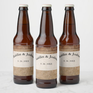 Rótulo Para Garrafa De Cerveja Declaração de Independência 📜 1776 Vintage