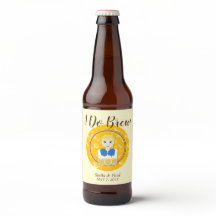 Desenho com uma linda moça servindo cerveja