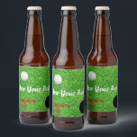Rótulo Para Garrafa De Cerveja Devagar A Sua Festa De Comemoração Do Golf Lover<br><div class="desc">Estas etiquetas engraçadas da garrafa de cerveja serão o toque perfeito para a sua festa. Personalize como quiser,  apenas outra maneira de adicionar um toque especial ao seu partido. Procure outras ideias divertidas de golfe em toda parte da coleção Summer Lovin.</div>