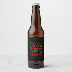 Rótulo Para Garrafa De Cerveja Enfermeira Presente Esta Enfermeira É Apenas Uma
