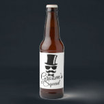 Rótulo Para Garrafa De Cerveja Esquadrão do Groom<br><div class="desc">Engraçado e original design do "esquadrão do noivo". Faz uma excelente de solteiro ou presente de casamento para o futuro Sr. e amigos.</div>
