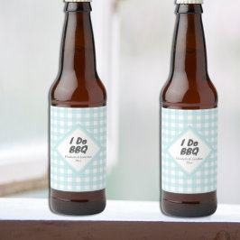 Rótulo Para Garrafa De Cerveja Eu faço CHURRASCO