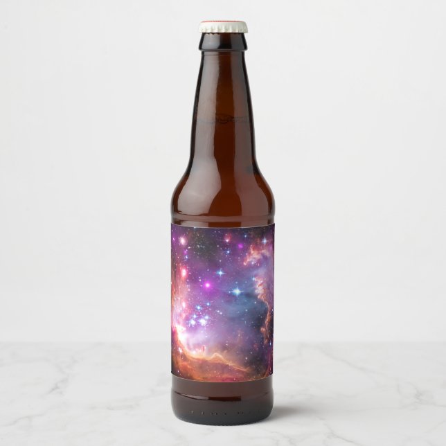 Rótulo Para Garrafa De Cerveja Falln Angelic Galaxy (Frente)