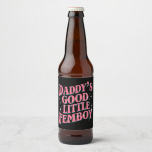 Rótulo Para Garrafa De Cerveja Femobria LGBT-Orgulho gay pai de Boa Femboia