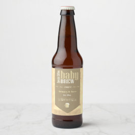 Rótulo Para Garrafa De Cerveja Festa Personalizada de Criança Funny