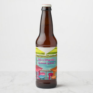 Rótulo Para Garrafa De Cerveja Fim de Semana de Despedida de Solteira em Key West