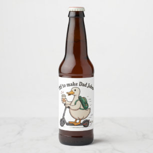 Rótulo Para Garrafa De Cerveja Fora Para Fazer Pai Piadas Ganso Dia dos Pais Avô