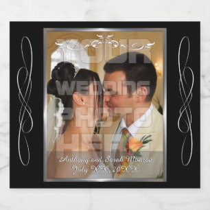 Rótulo Para Garrafa De Cerveja Foto do casamento