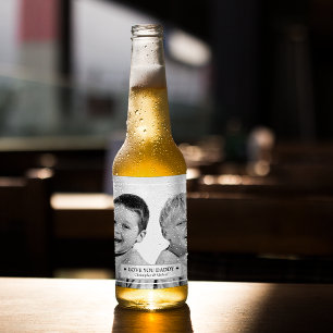 Rótulo Para Garrafa De Cerveja Foto e mensagem personalizadas