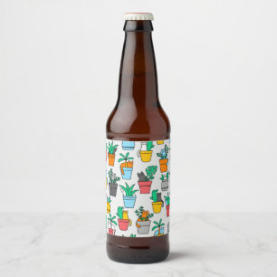 Rótulo Para Garrafa De Cerveja Gatos nos pântanos