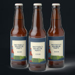 Rótulo Para Garrafa De Cerveja Gráficos de Garrafas de Cerveja com Mensagem Perso<br><div class="desc">Crie suas próprias etiquetas de cerveja personalizadas para festas e outros eventos especiais. Estas etiquetas têm ilustrações de garrafas de cerveja. Uma caixa de cor creme contra o fundo azul-marinho está pronta para ser personalizada com o seu próprio texto em letras azul-marinho.</div>