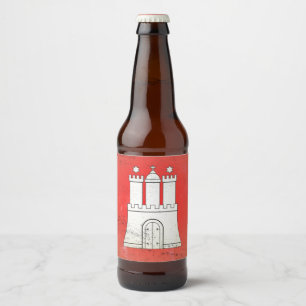 Rótulo Para Garrafa De Cerveja Hamburgo