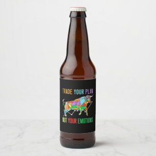 Rótulo Para Garrafa De Cerveja Investidor transfira seu plano