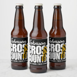 Rótulo Para Garrafa De Cerveja Jogador de Equipe Executante de TEXT de ADD entre 