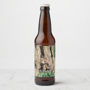 Rótulo Para Garrafa De Cerveja Kit Fox no Vale do Hudson