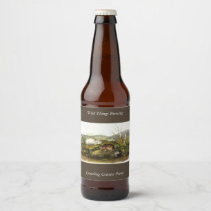Rótulo Para Garrafa De Cerveja Limpeza da Baía de Hudson (Colarada de Ungava) por